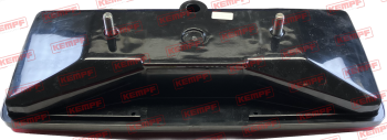 Preview: 20940 Kempf Rückleuchte, 3K, links, eckig, 244x147 mm, ohne Kennzeichenleuchte